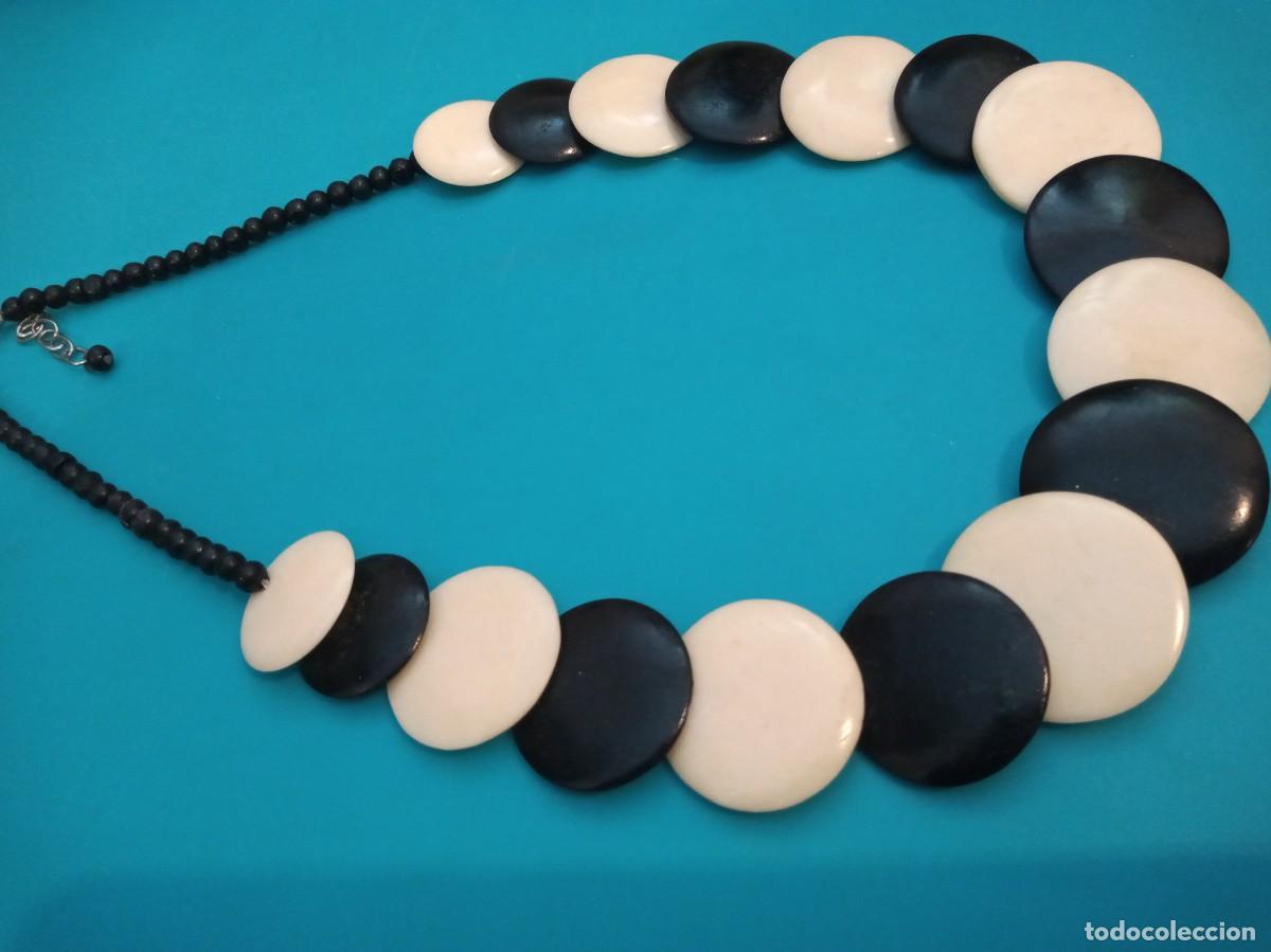 Joyeria: ANTIGUO COLLAR DE HUESO - Foto 2
