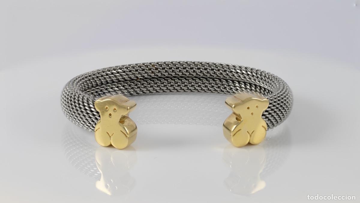 Joalharia: Pulsera Tous en oro amarillo 18k y acero Sweet Dolls