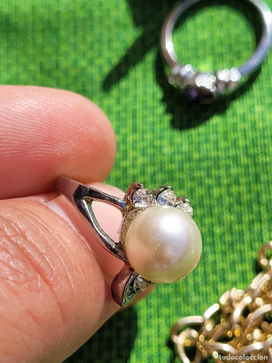 Joyeria: Lote de joyas de metal, vidrio y pl&aacute;stico. - Foto 5