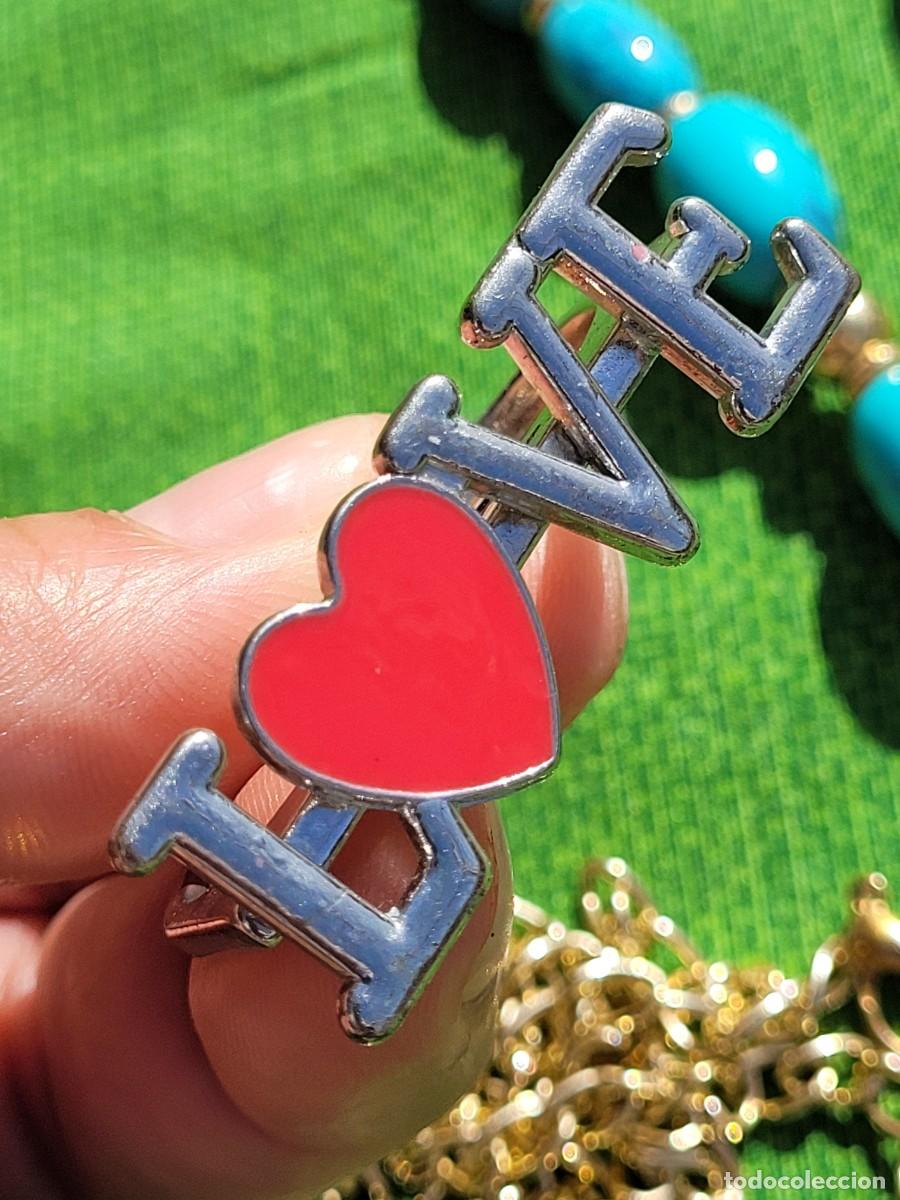Joyeria: Lote de joyas de metal, vidrio y pl&aacute;stico. - Foto 8