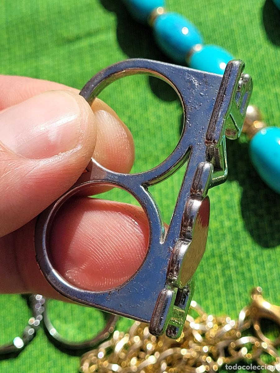 Joyeria: Lote de joyas de metal, vidrio y pl&aacute;stico. - Foto 9