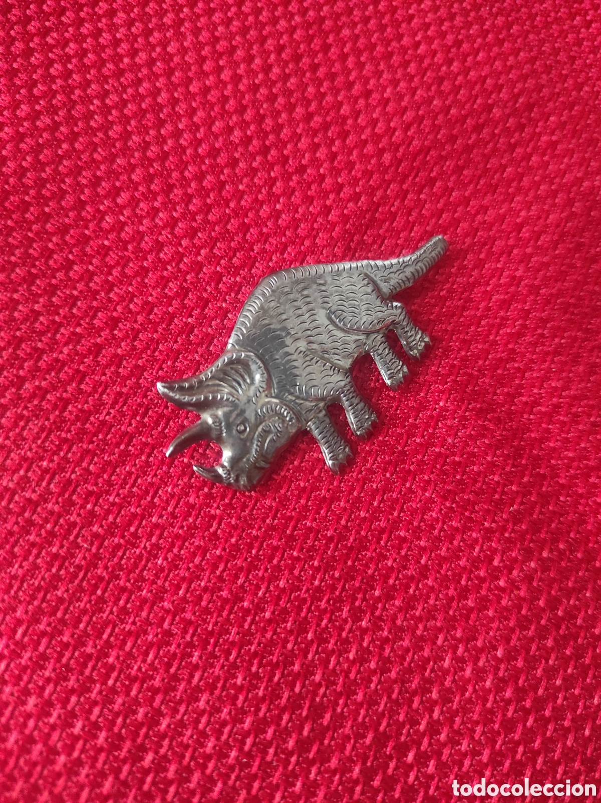 Joyeria: Broche de plata 925 dinosaurio - Foto 2