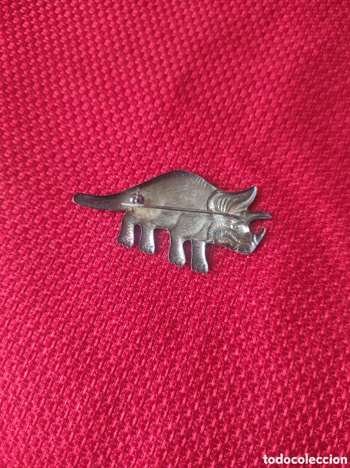 Joyeria: Broche de plata 925 dinosaurio - Foto 3