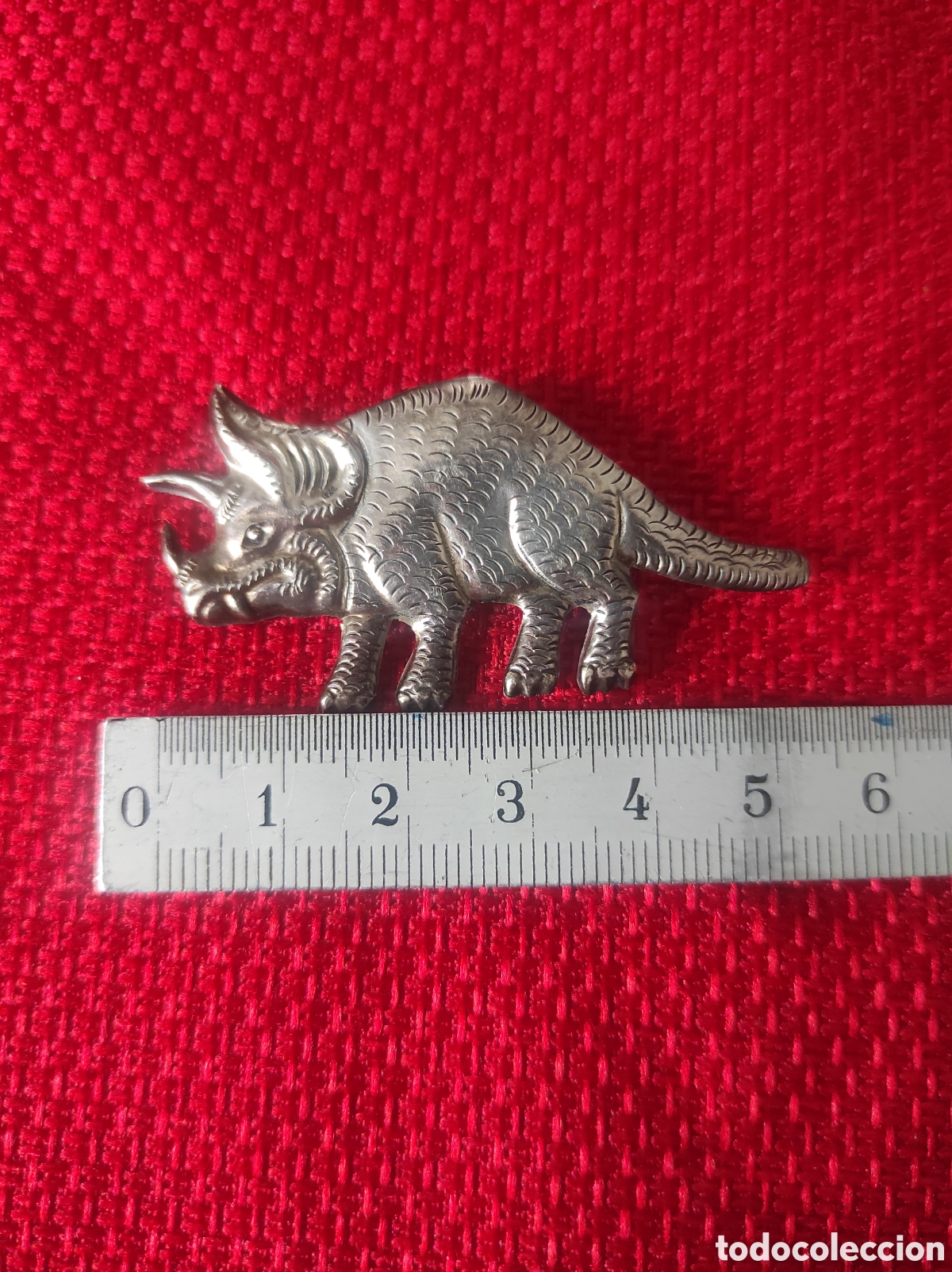 Joyeria: Broche de plata 925 dinosaurio - Foto 5