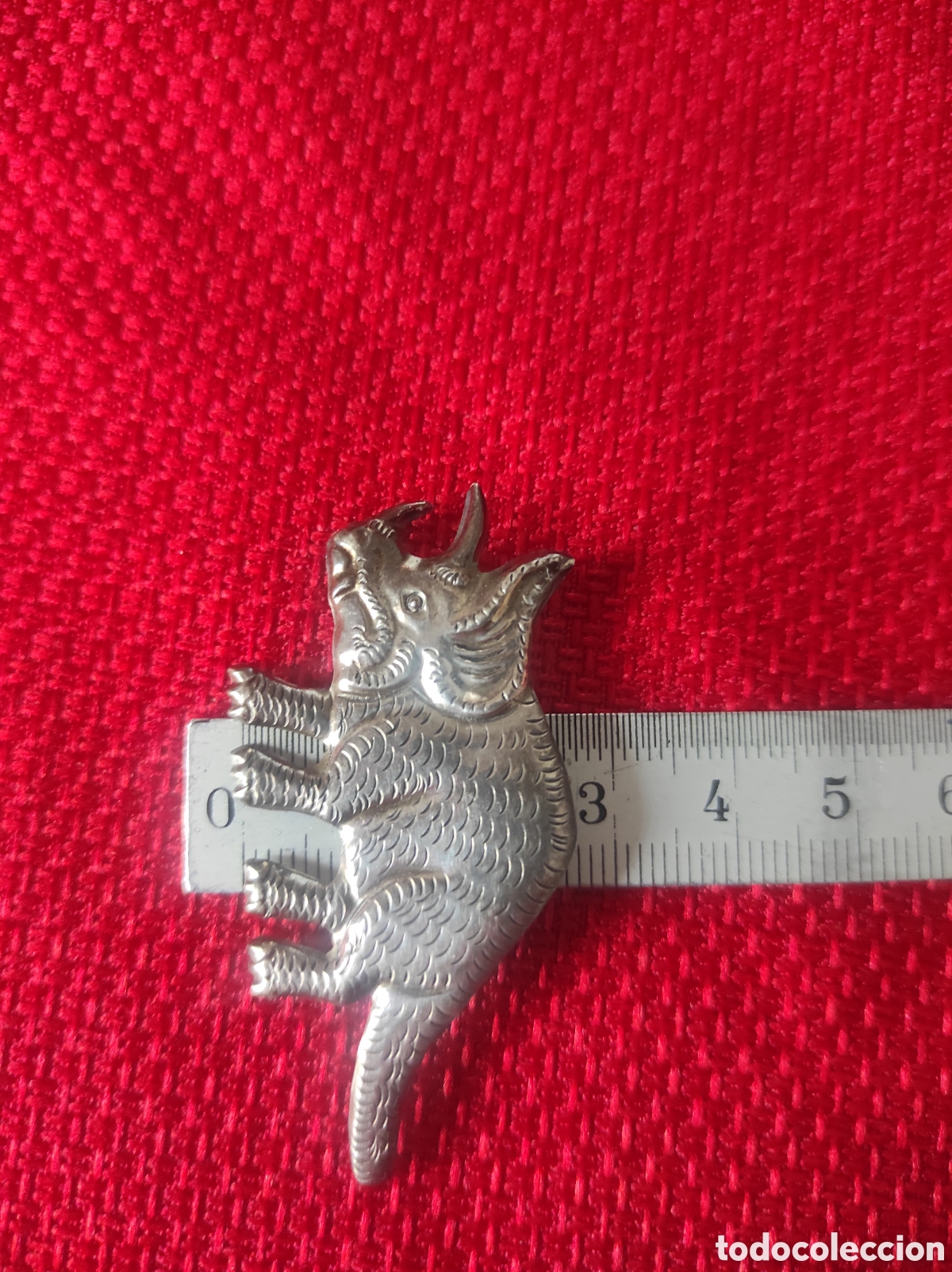 Joyeria: Broche de plata 925 dinosaurio - Foto 6