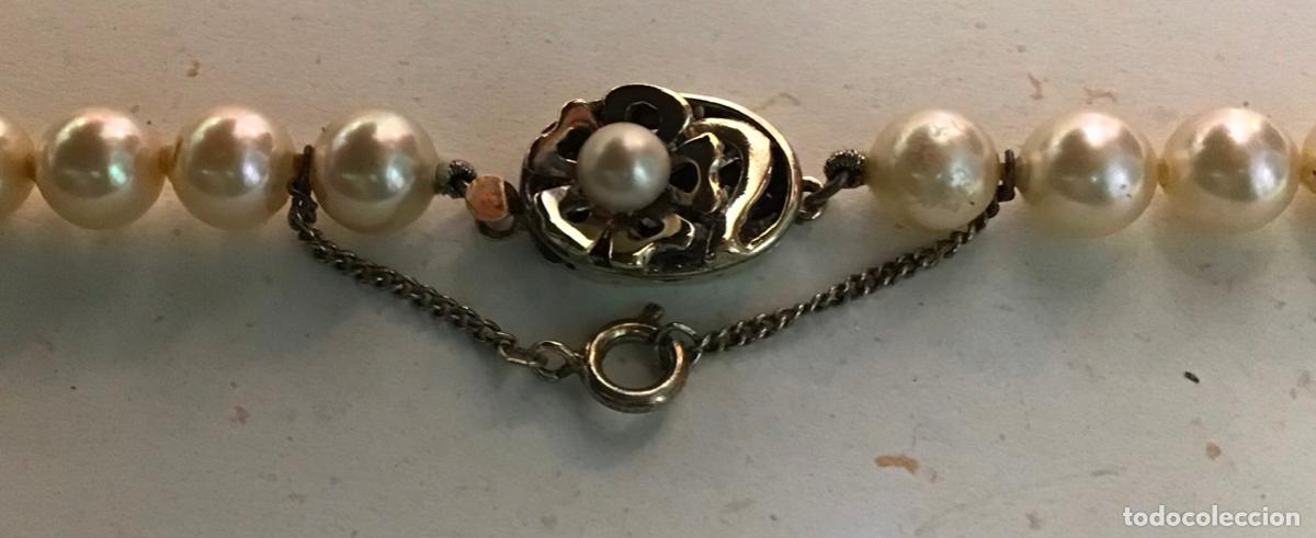Joyeria: COLLAR DE PERLAS y PLATA CHAPADA - Foto 3