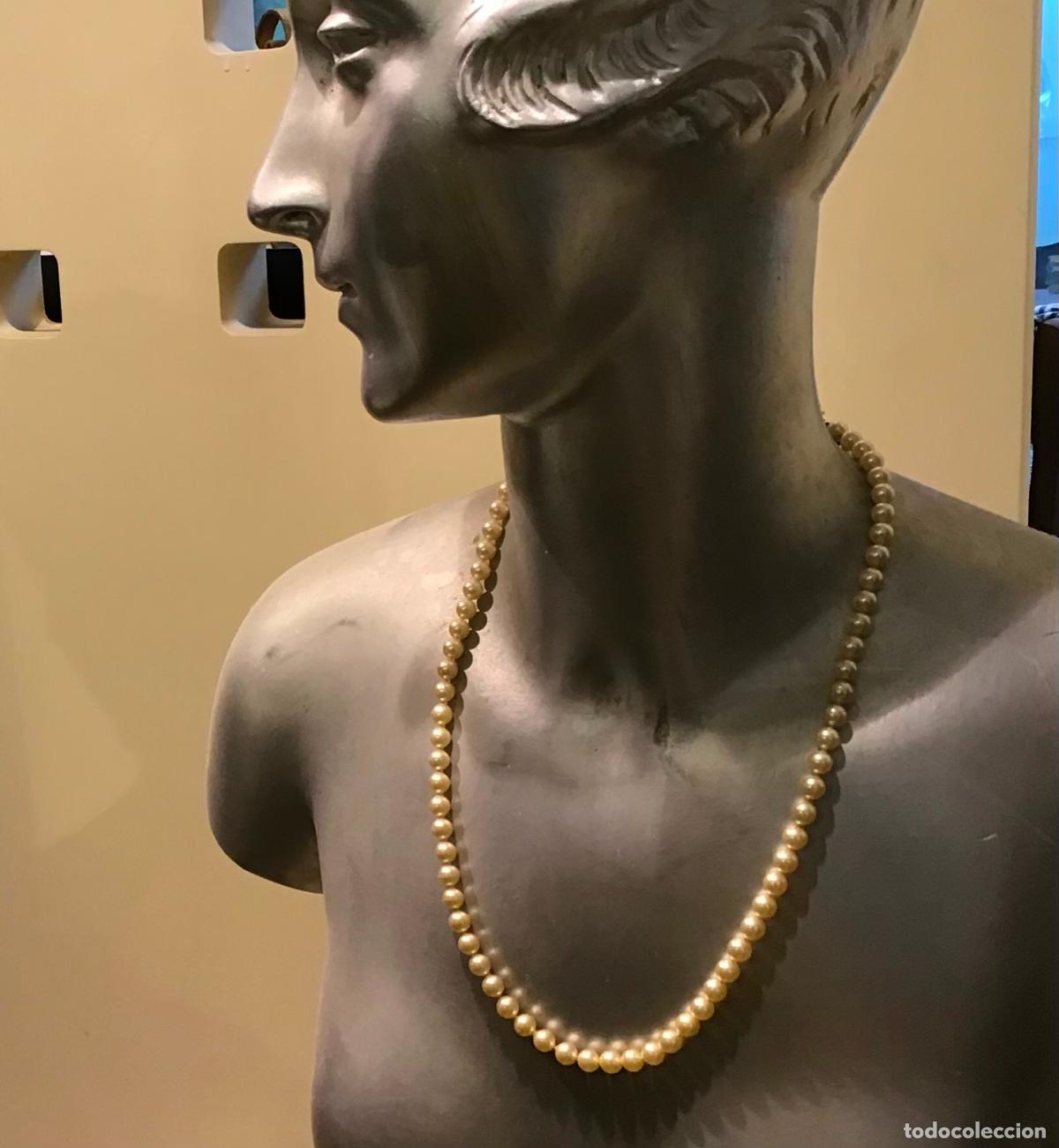 Joyeria: COLLAR DE PERLAS y PLATA CHAPADA - Foto 1