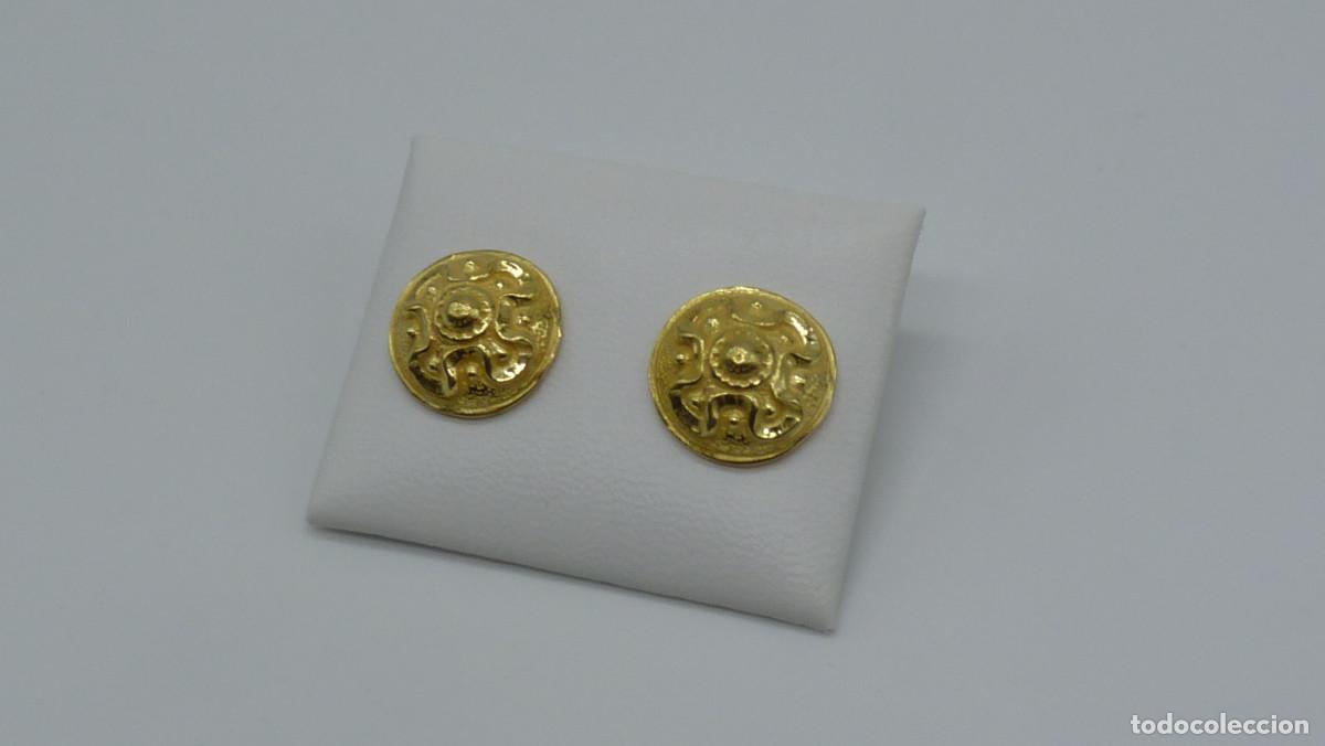Joyeria: PENDIENTES BOTON EN ORO DE 18 KLTS.(750MM) - Foto 11