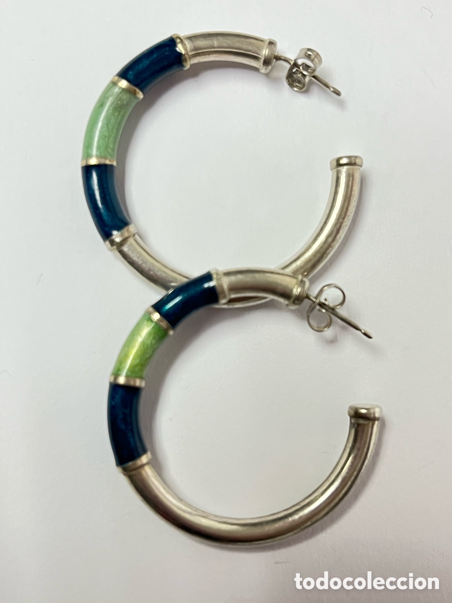 Joyeria: Criollas de plata esmaltadas / P146 - Foto 4