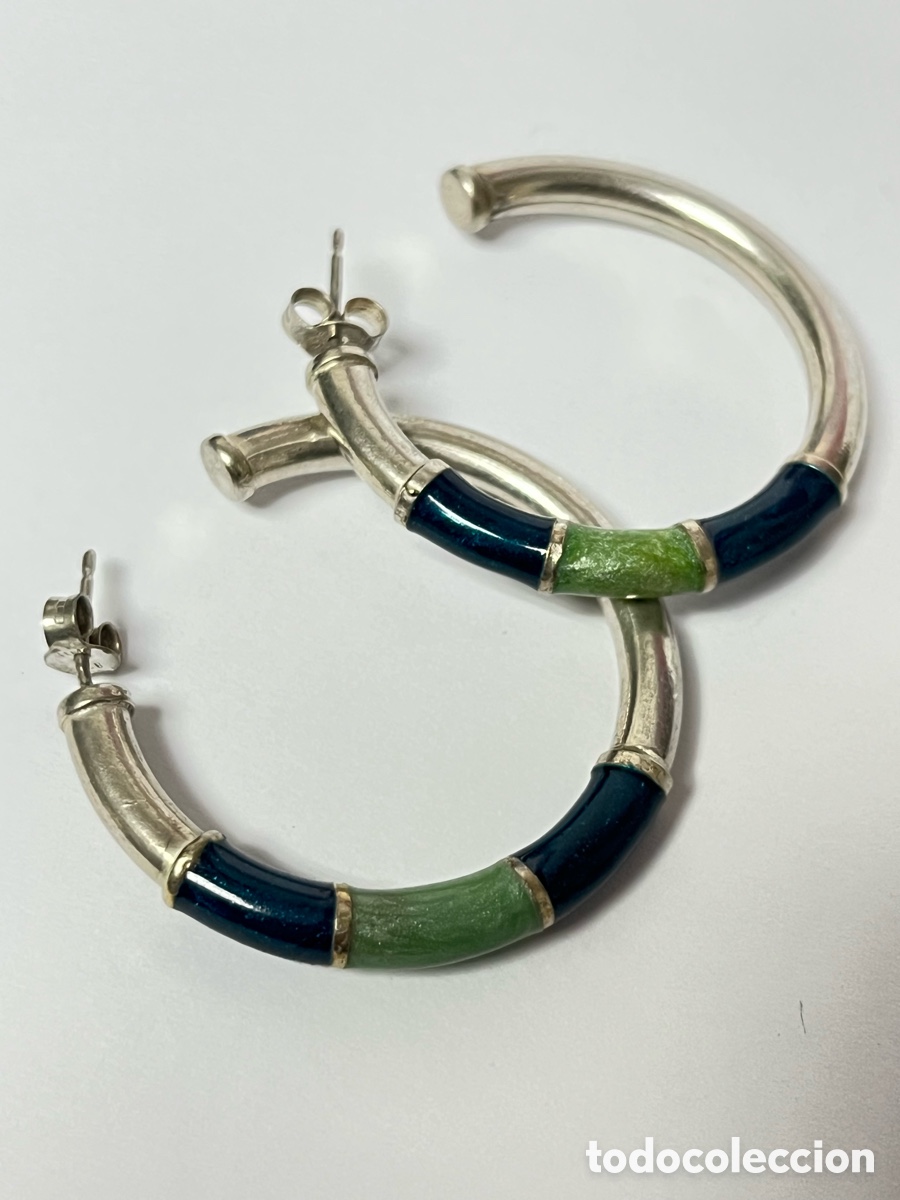 Joyeria: Criollas de plata esmaltadas / P146 - Foto 5