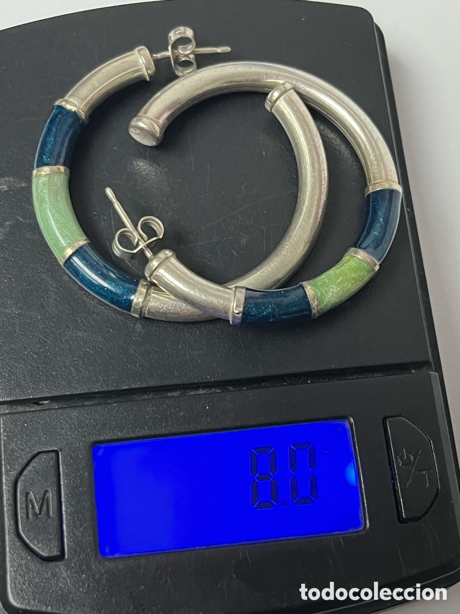 Joyeria: Criollas de plata esmaltadas / P146 - Foto 6