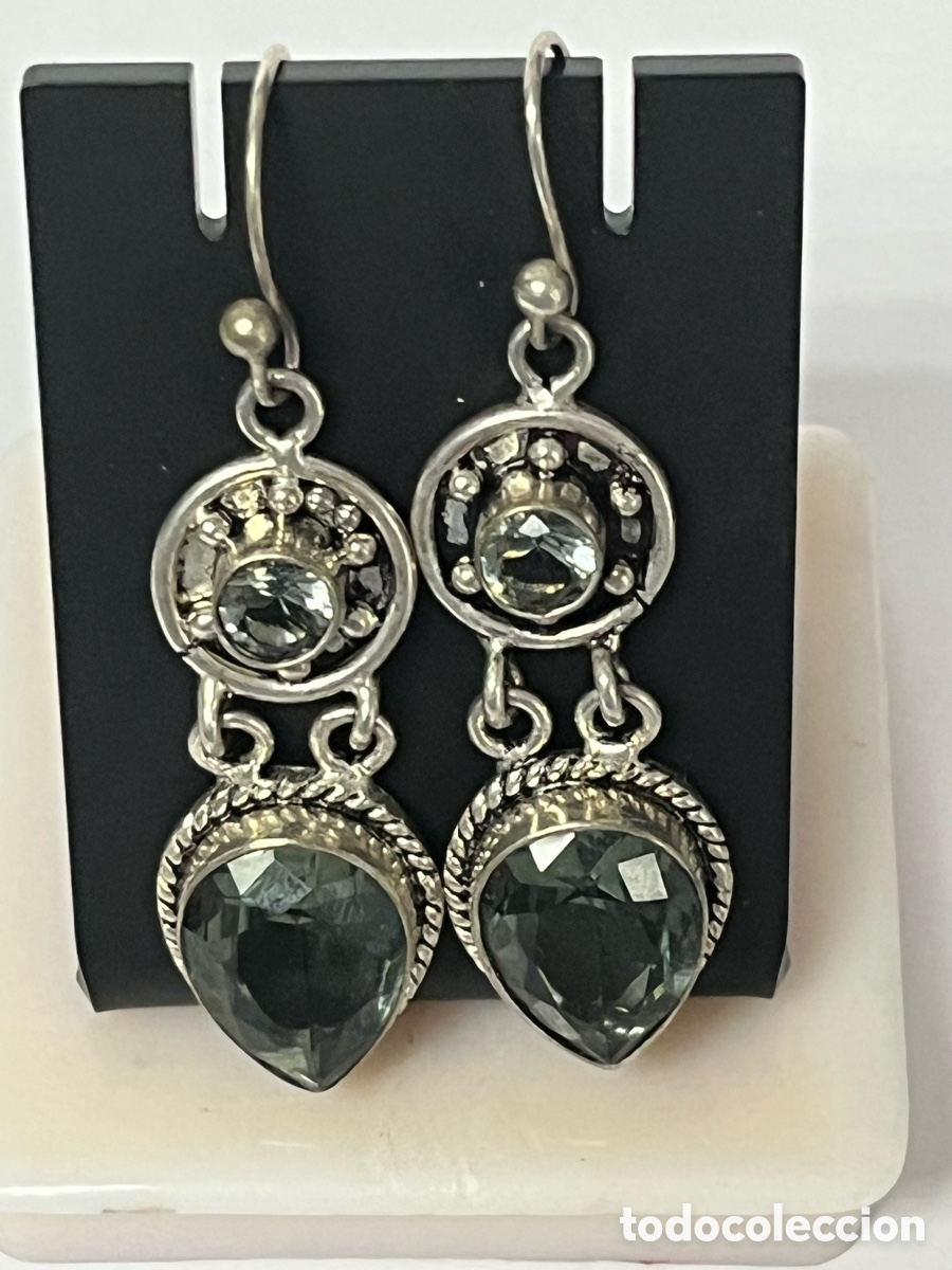 Joyeria: Pendientes de plata y tan Anita /P146 - Foto 7