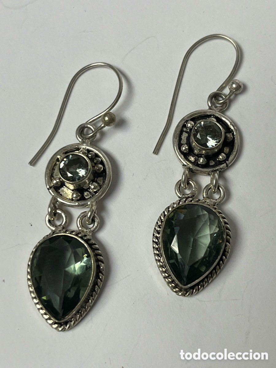 Joyeria: Pendientes de plata y tan Anita /P146 - Foto 8