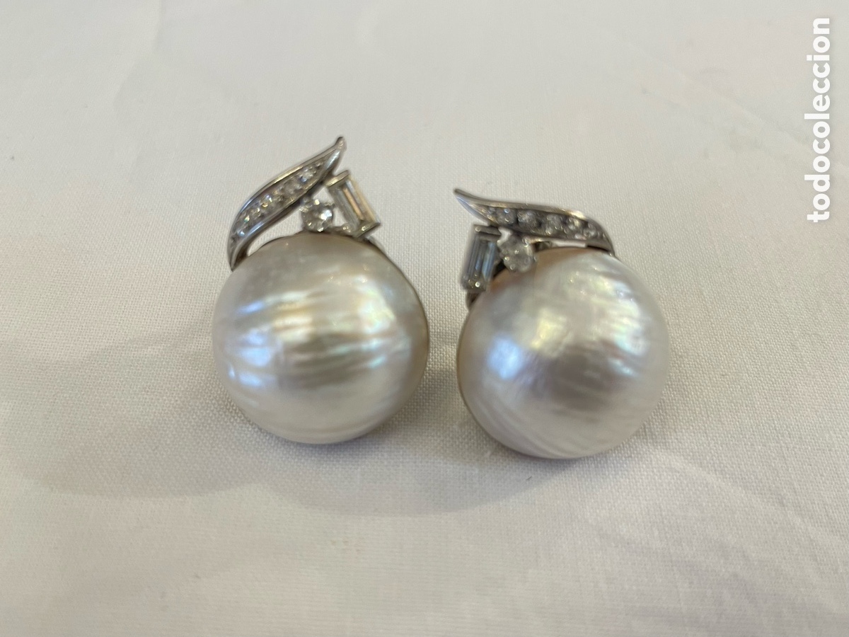 Joyeria: Pendientes de Oro 18K y perlas barrocas. - Foto 4