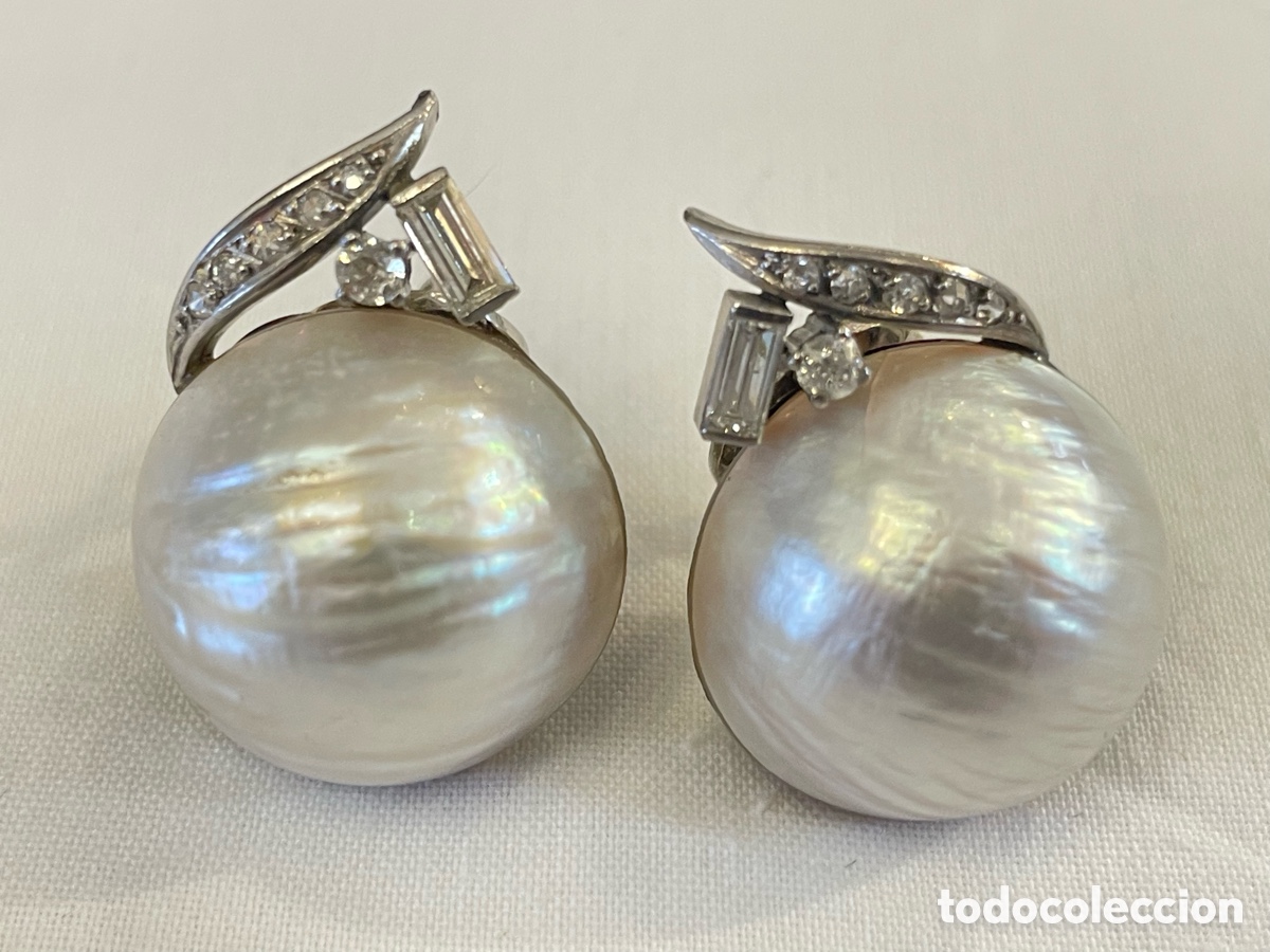 Joyeria: Pendientes de Oro 18K y perlas barrocas. - Foto 5