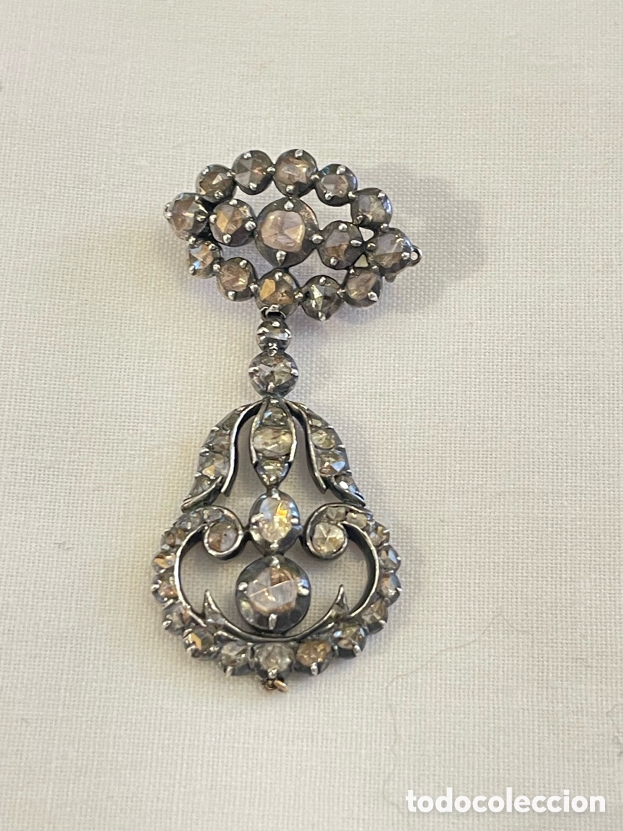 Joyeria: Broche de Oro 18K del S.XIX. - Foto 2