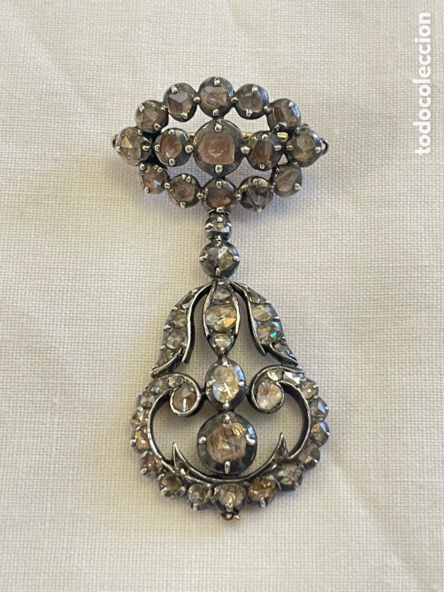 Joyeria: Broche de Oro 18K del S.XIX. - Foto 3