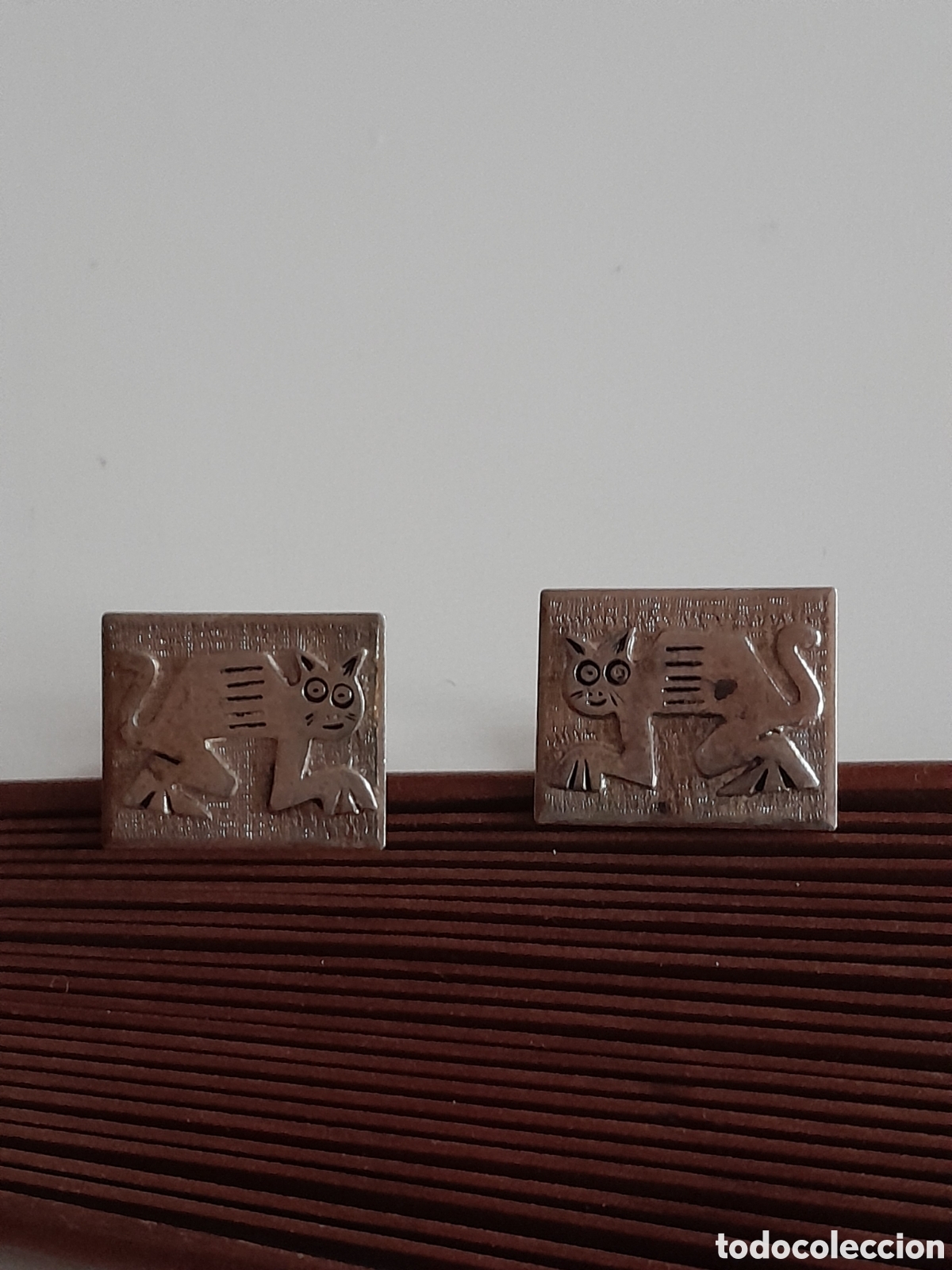 Joyeria: GEMELOS DE PLATA DE ECUADOR. VINTAGE - Foto 2