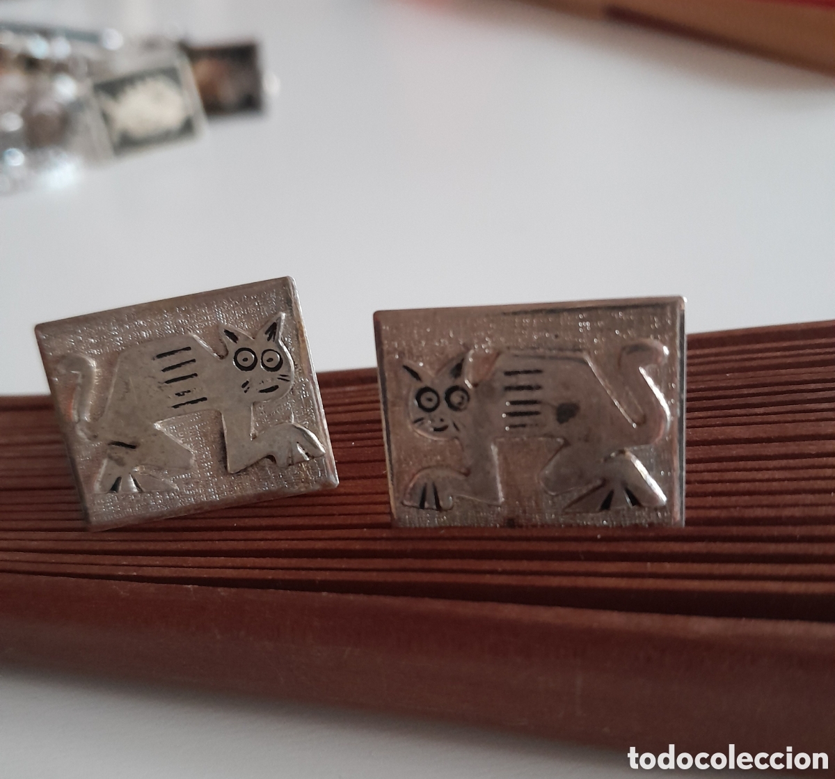 Joyeria: GEMELOS DE PLATA DE ECUADOR. VINTAGE - Foto 1