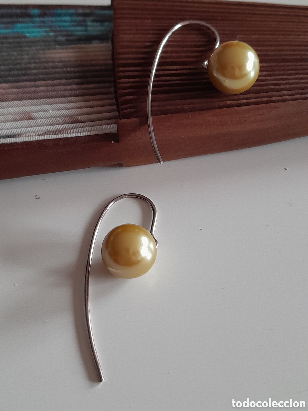 Joyeria: PENDIENTES DE PLATA CON PERLAS - Foto 3