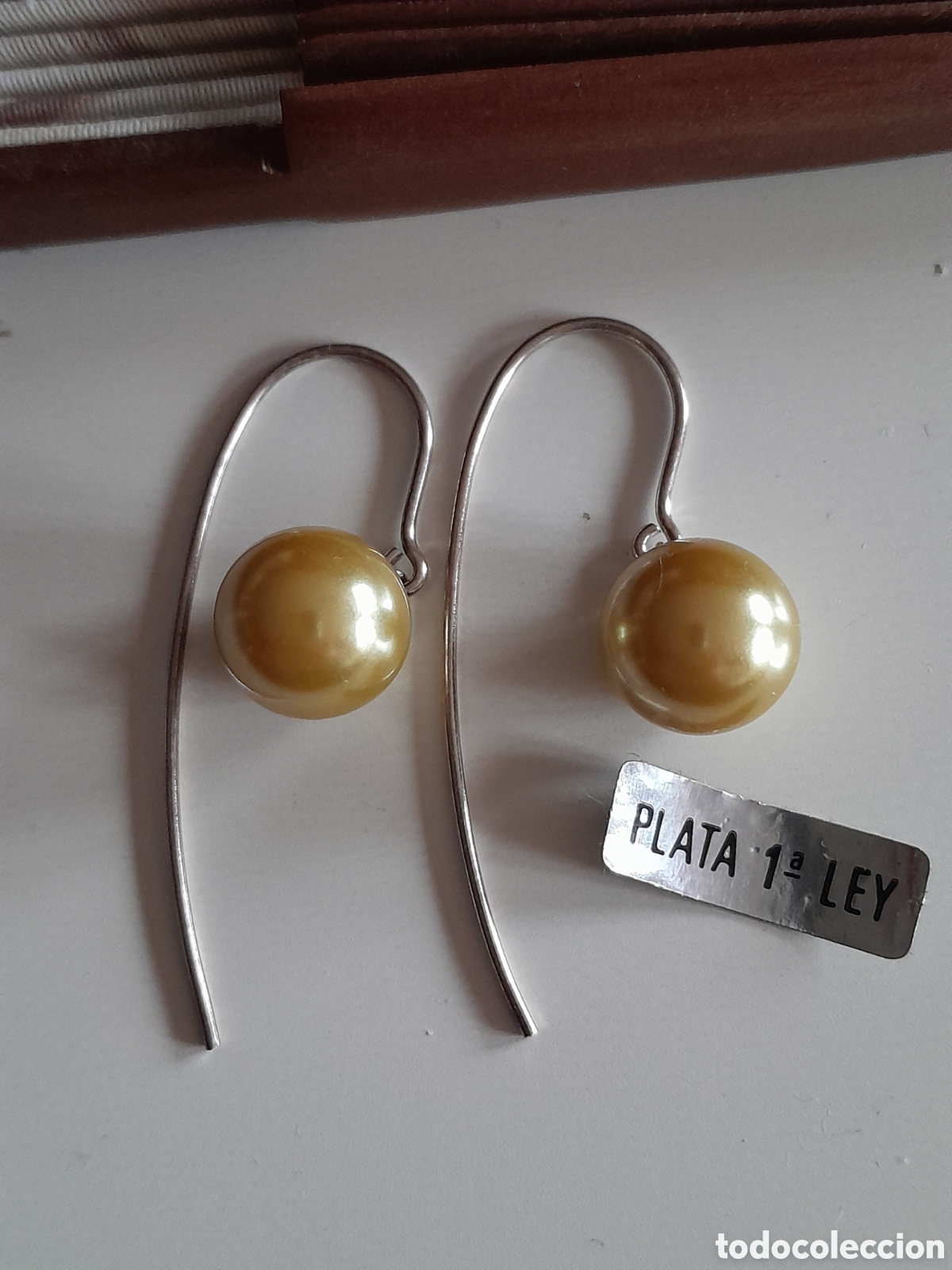 Joyeria: PENDIENTES DE PLATA CON PERLAS - Foto 1