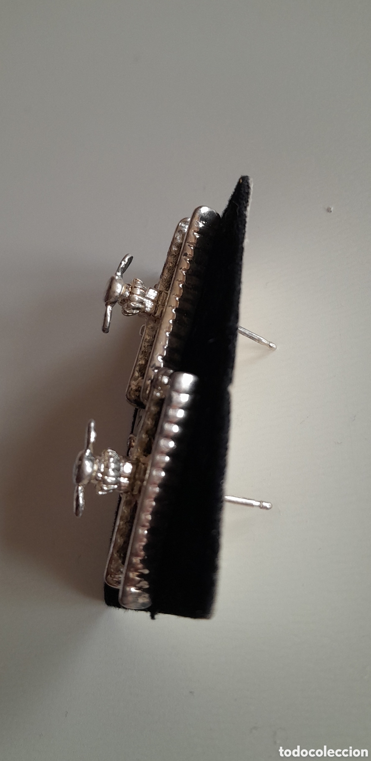 Joyeria: PENDIENTES DE PLATA MACIZOS. AVIONETAS - Foto 5