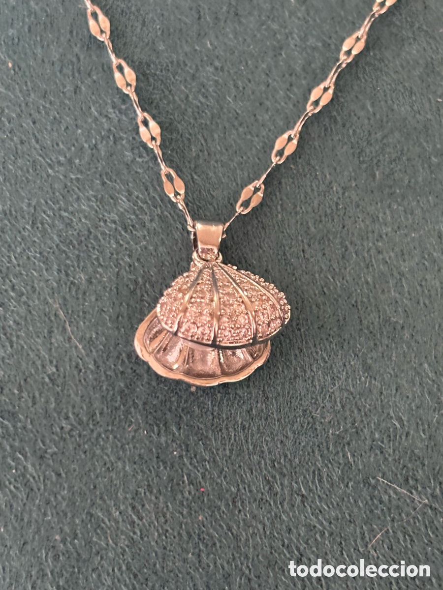 Joyeria: Colgante con cadena plateada - Foto 2