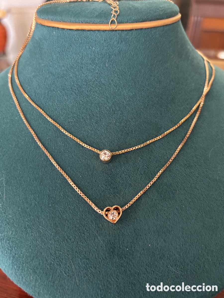 Joyeria: Gargantilla de bisuter&iacute;a dorada - Foto 1