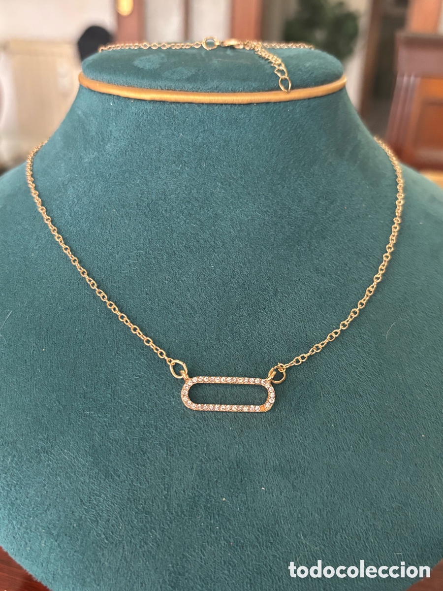 Joyeria: Gargantilla dorada de bisuter&iacute;a - Foto 1