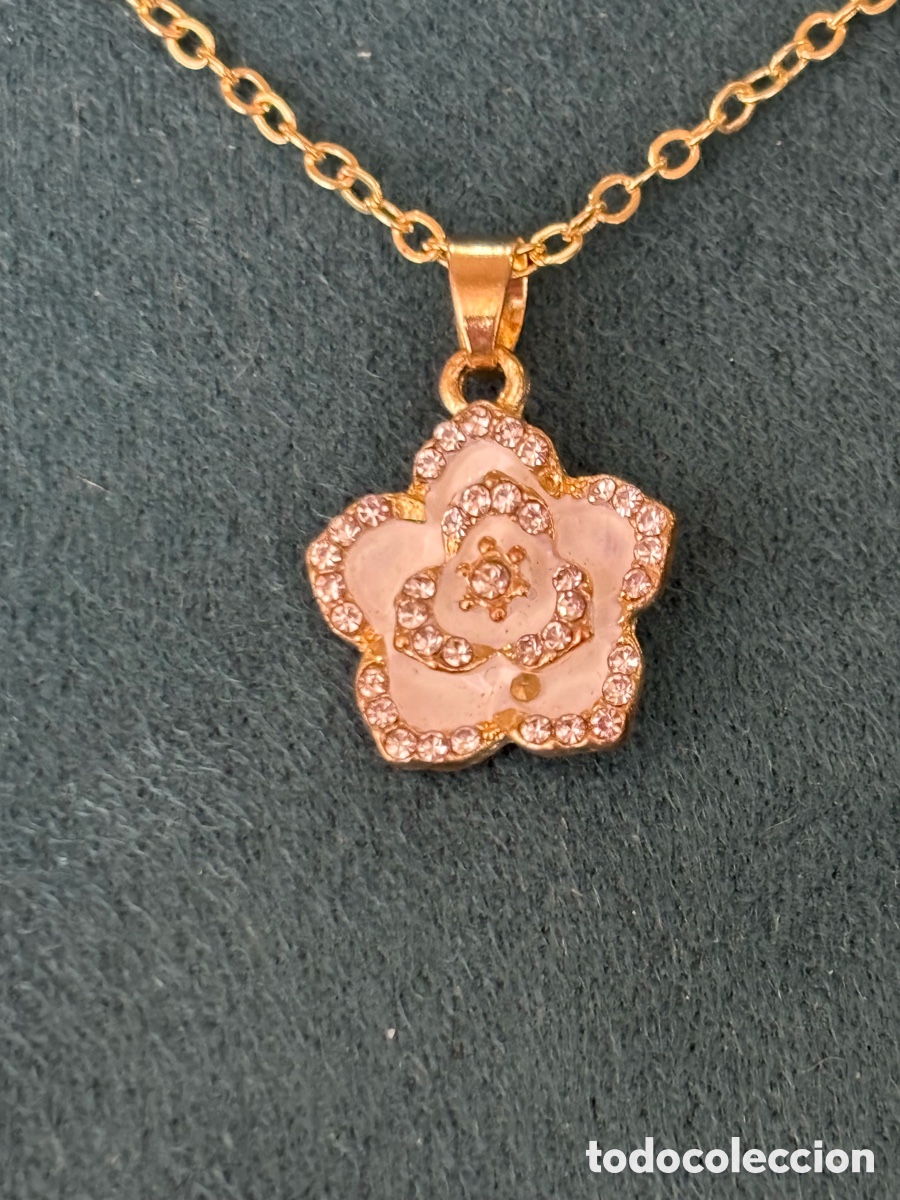 Joyeria: Gargantilla de bisuter&iacute;a flor - Foto 2