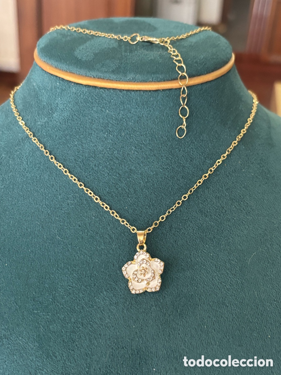 Joyeria: Gargantilla de bisuter&iacute;a flor - Foto 1