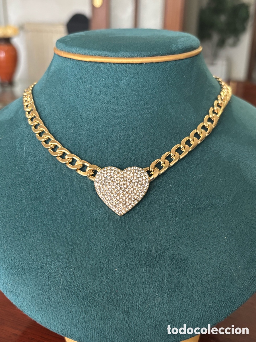 Joyeria: Gargantilla de bisuter&iacute;a dorada - Foto 1