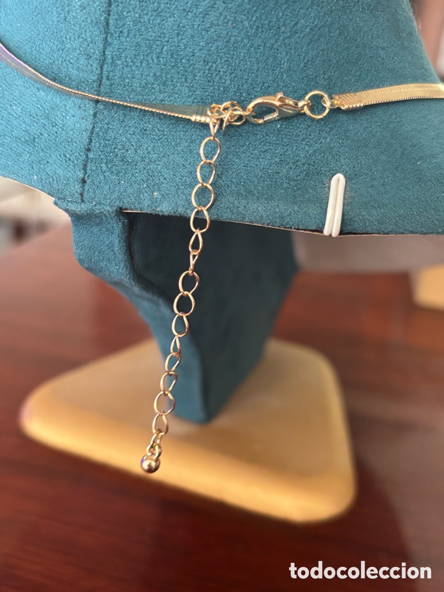 Joyeria: Gargantilla de bisuter&iacute;a dorada - Foto 2