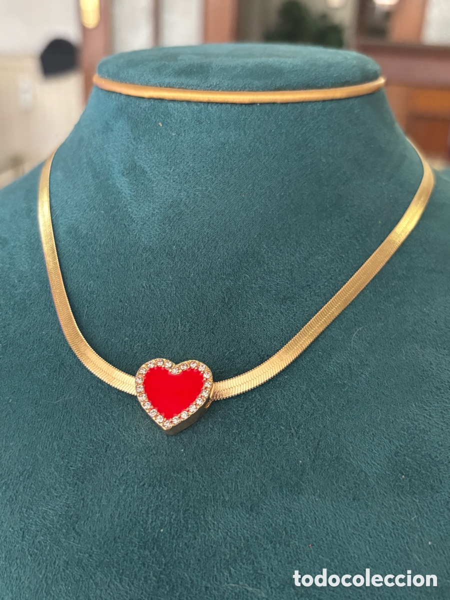 Joyeria: Gargantilla de bisuter&iacute;a dorada - Foto 1