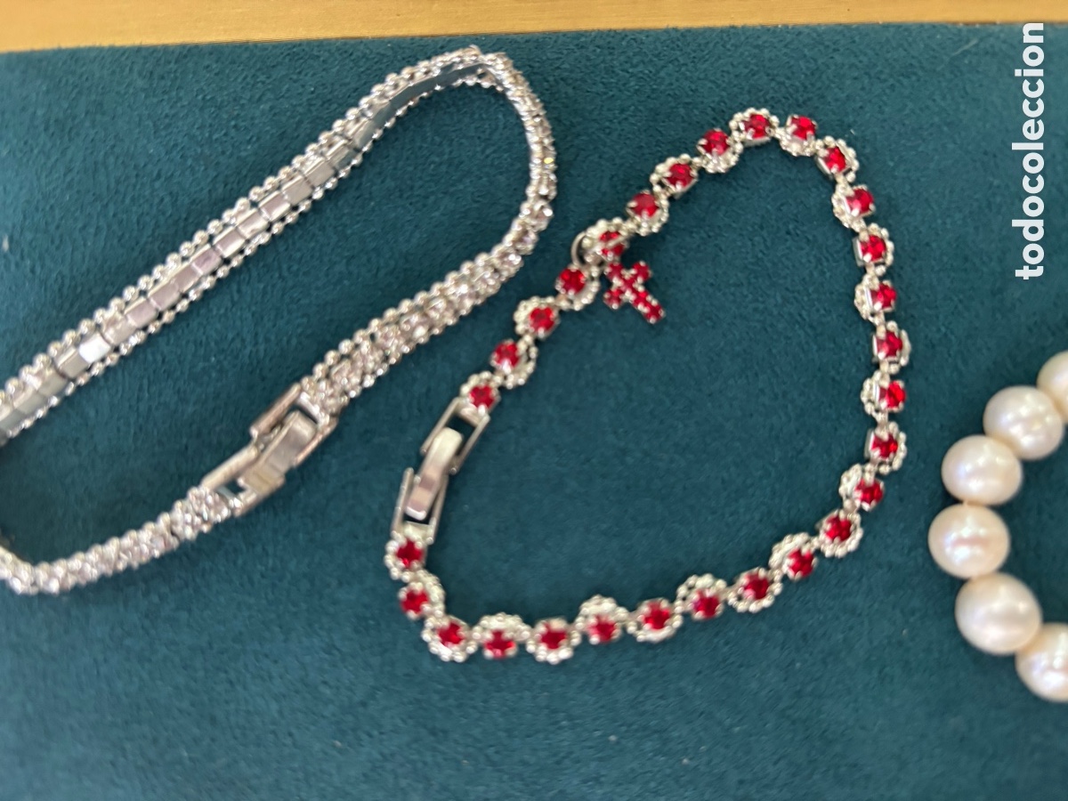 Joyeria: Lote de tres pulseras de bisuter&iacute;a - Foto 2