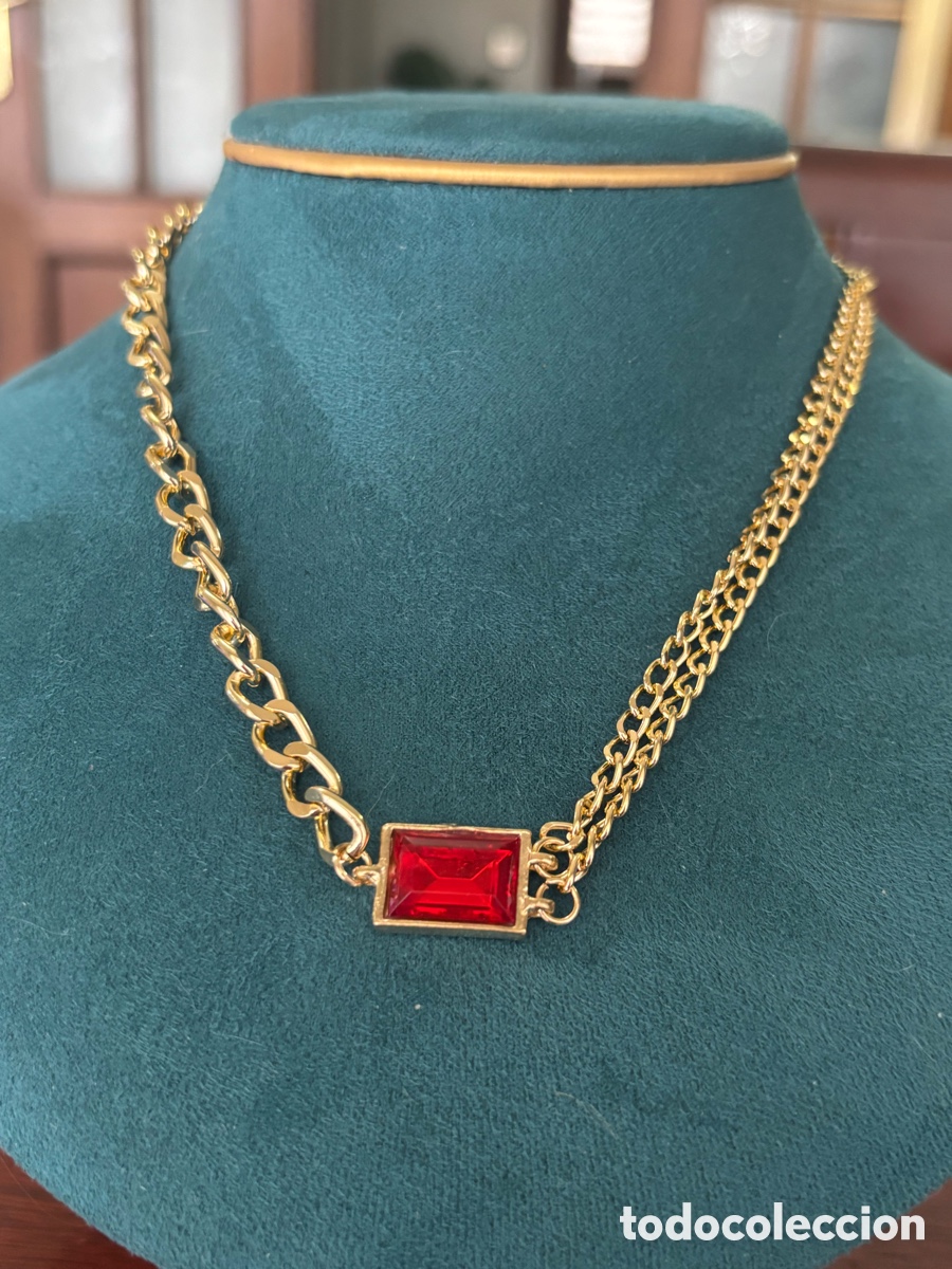 Joyeria: Gargantilla vintage dorada - Foto 1