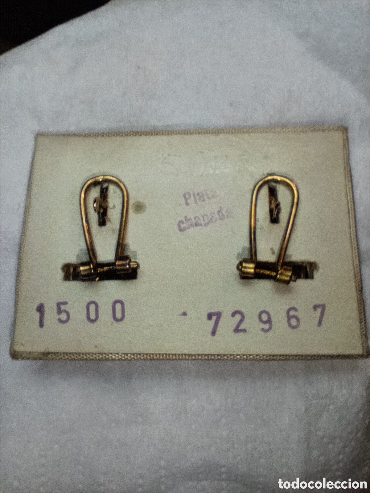 Joyeria: PENDIENTES PLATA CHAPADA ORO - Foto 3