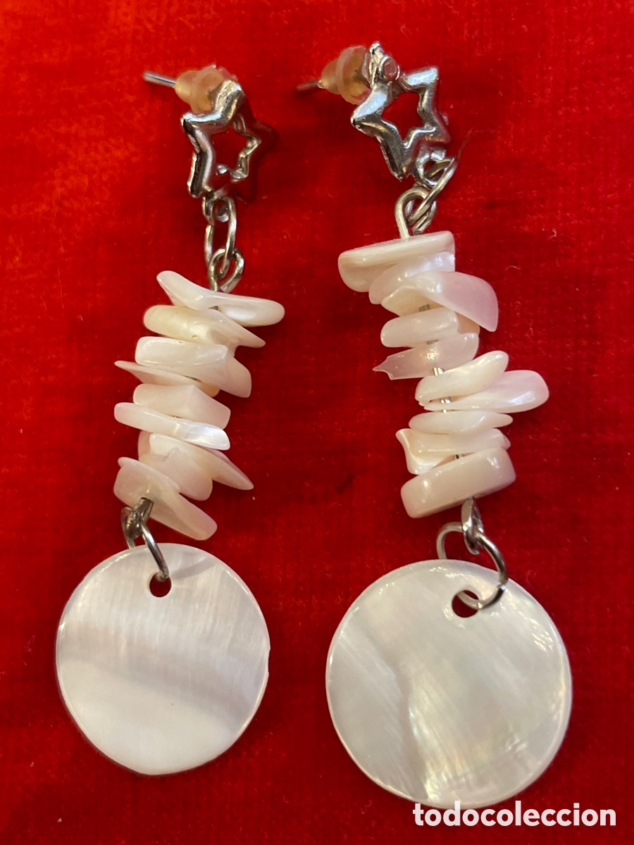 Joyeria: Pendientes de N&aacute;car largos - Foto 2