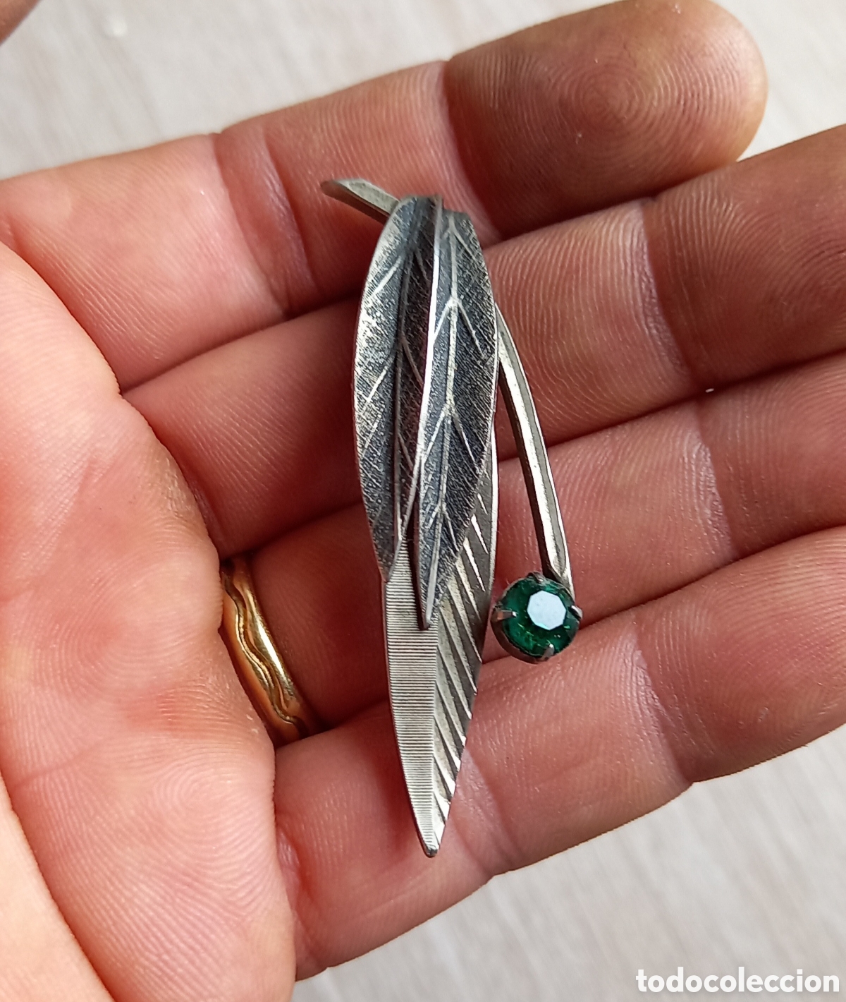 Joyeria: BONITO IMPERDIBLE O BROCHE HOJA - Foto 1