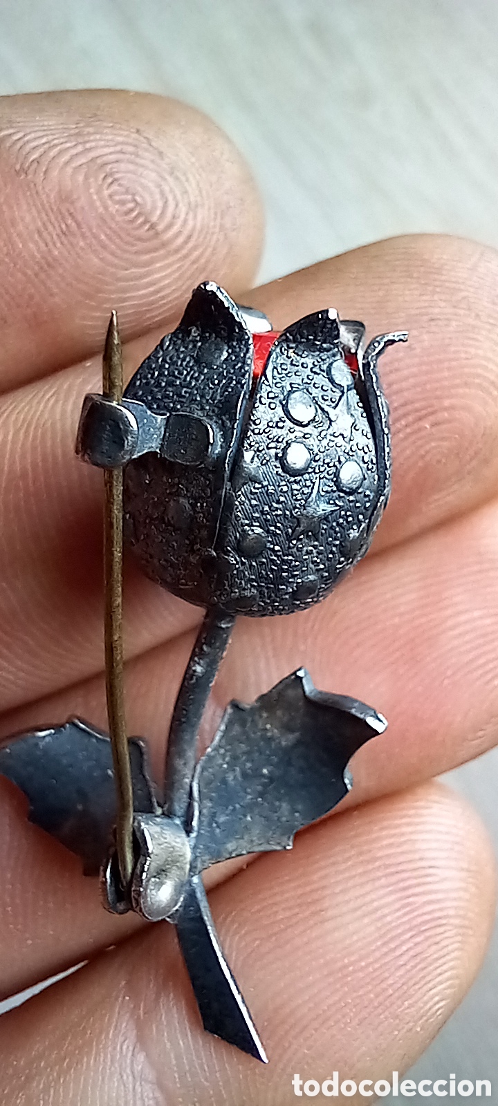 Joyeria: BONITO IMPERDIBLE O BROCHE FLOR DE LA GRANADA - Foto 3