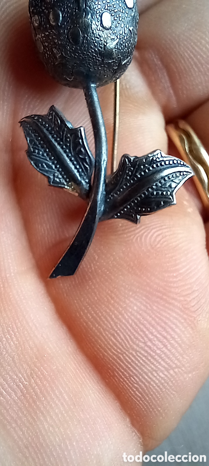 Joyeria: BONITO IMPERDIBLE O BROCHE FLOR DE LA GRANADA - Foto 6