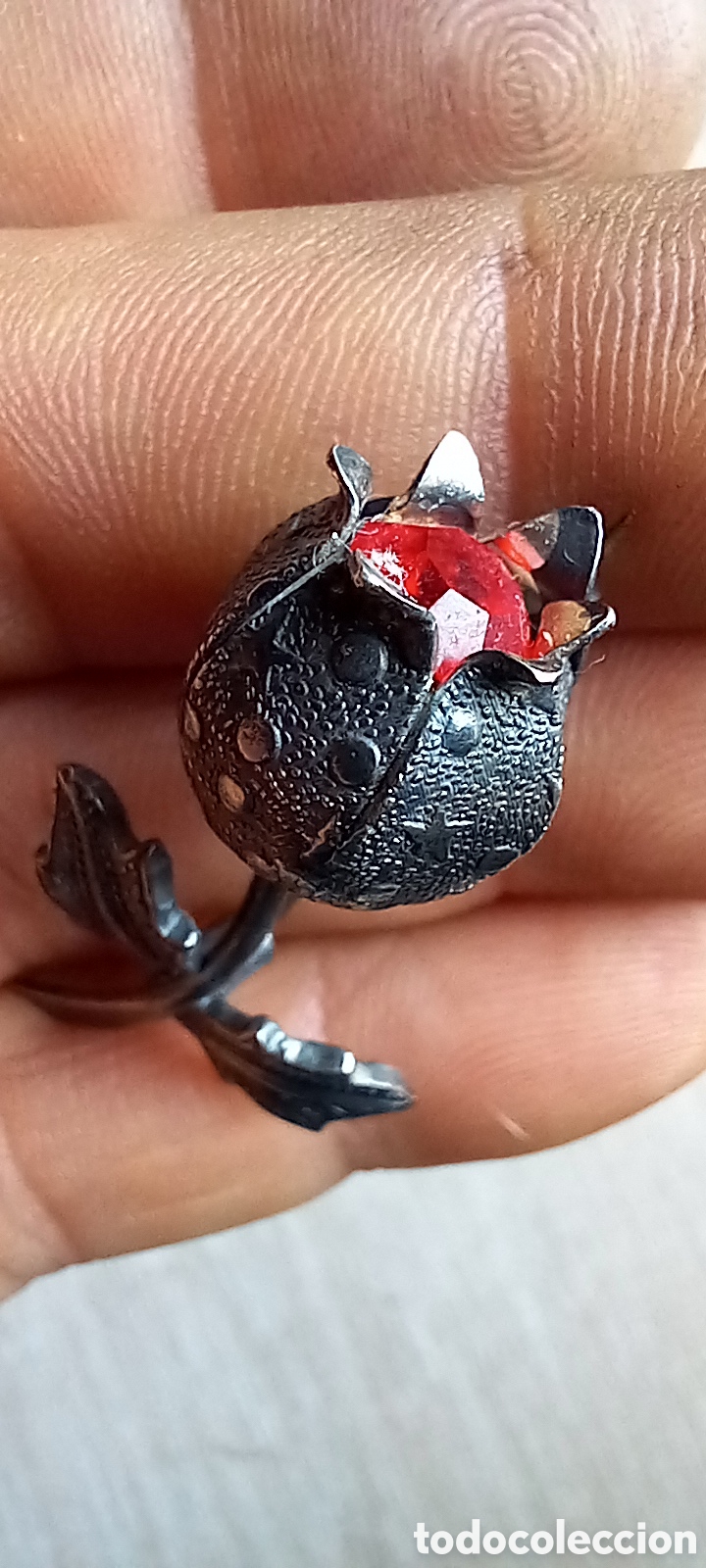 Joyeria: BONITO IMPERDIBLE O BROCHE FLOR DE LA GRANADA - Foto 11