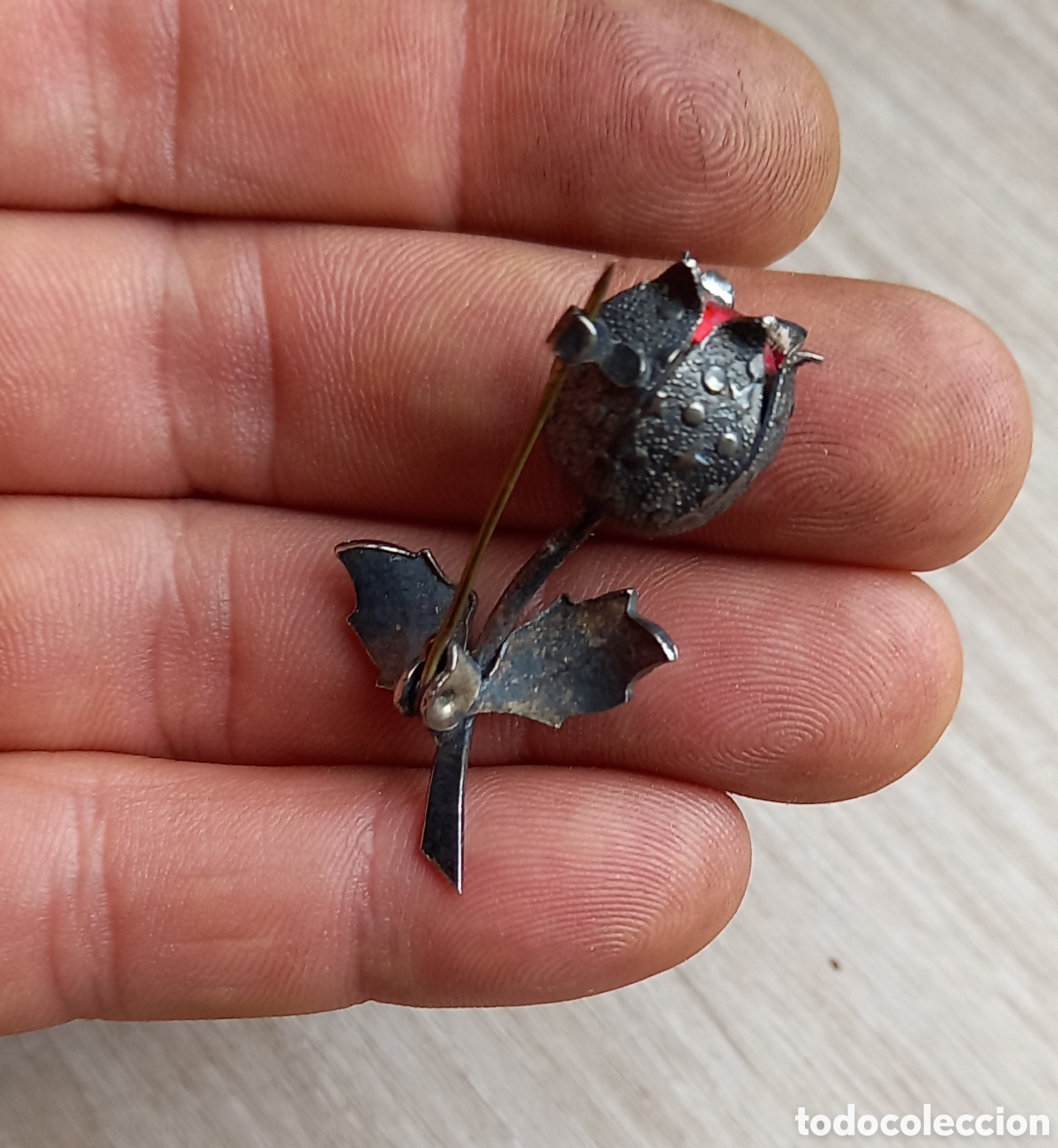 Joyeria: BONITO IMPERDIBLE O BROCHE FLOR DE LA GRANADA - Foto 1