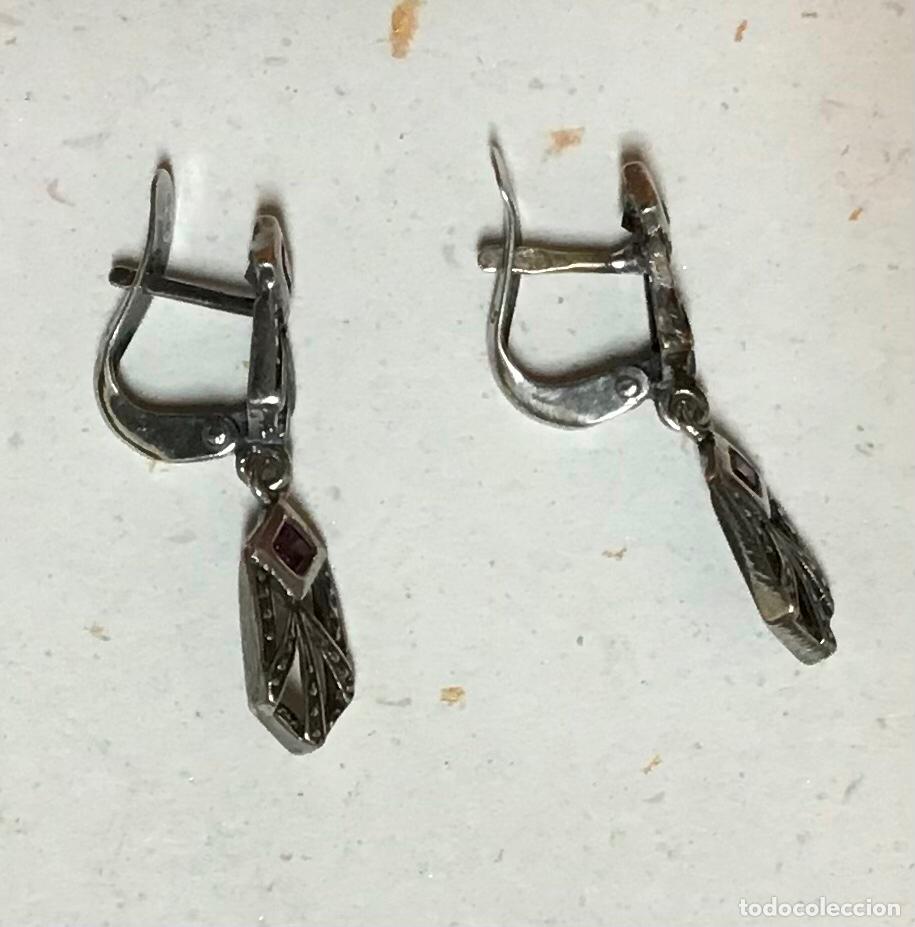 Joyeria: PENDIENTES DE PLATA Y AMATISTAS - Foto 3