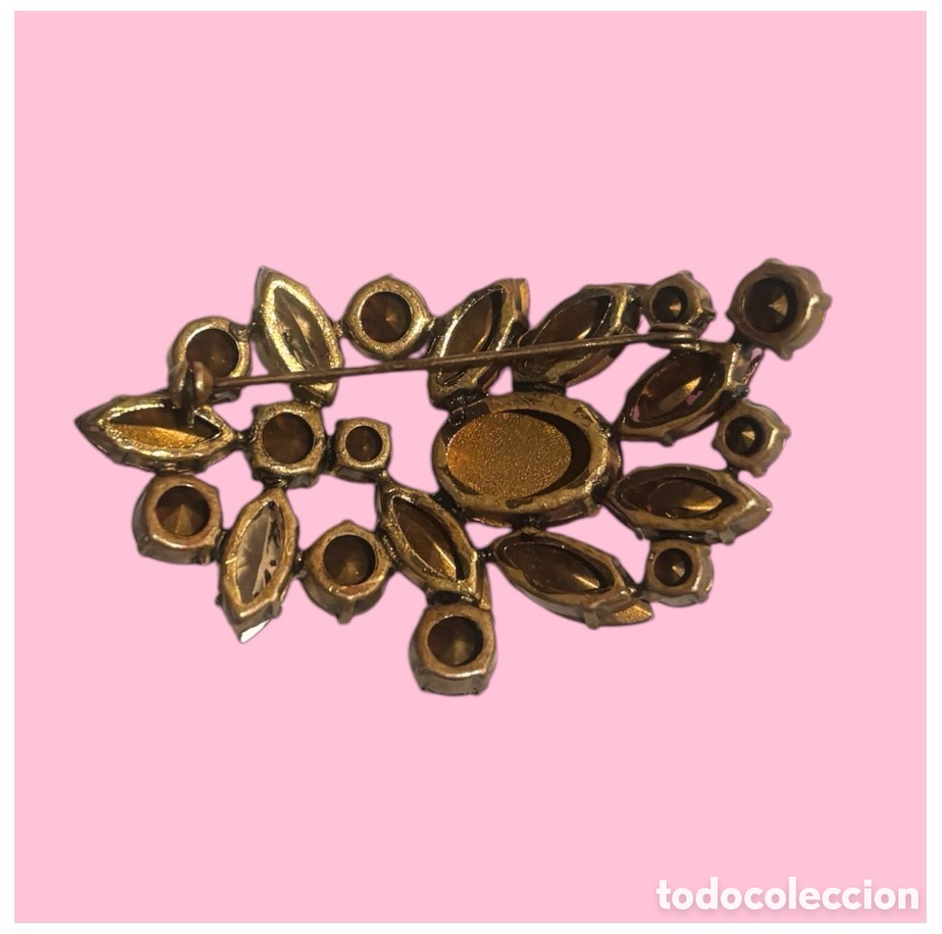 Joyeria: ESPECTACULAR BROCHE 1960 JULIANA (D&E) - Foto 3