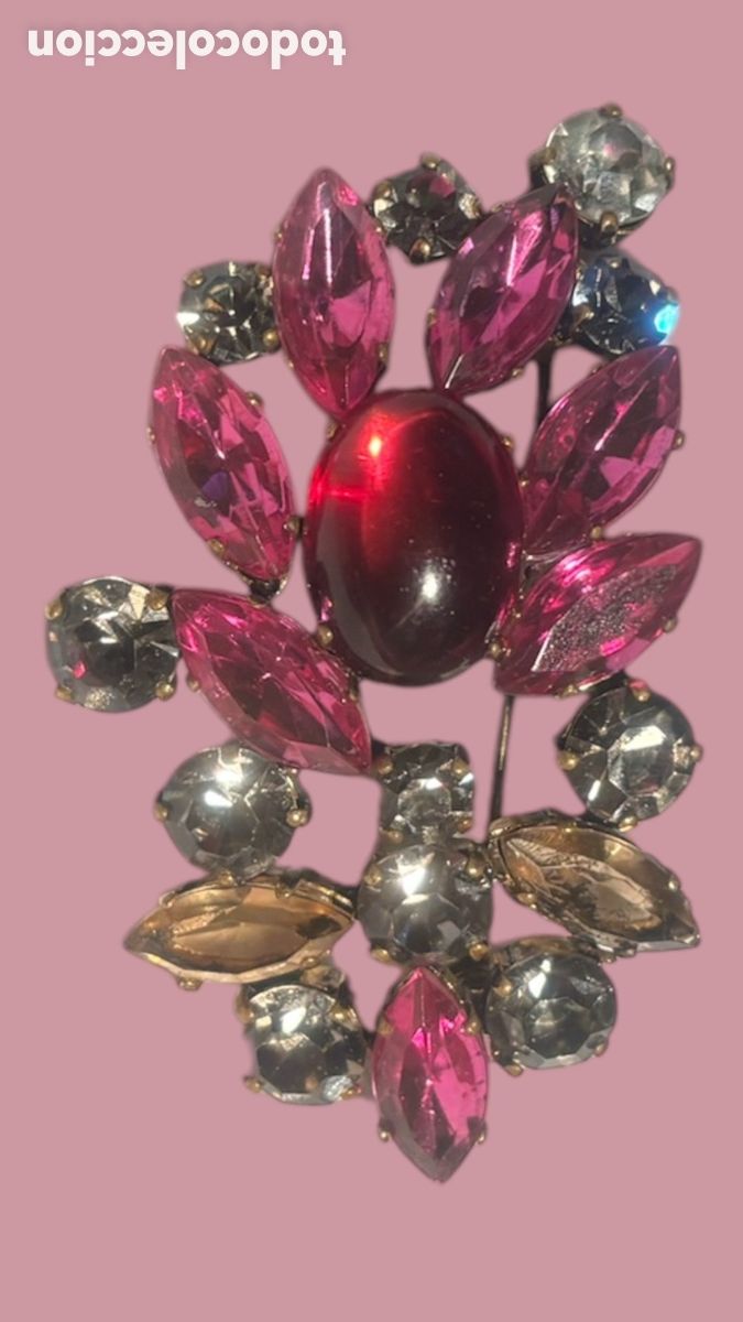 Joyeria: ESPECTACULAR BROCHE 1960 JULIANA (D&E) - Foto 2
