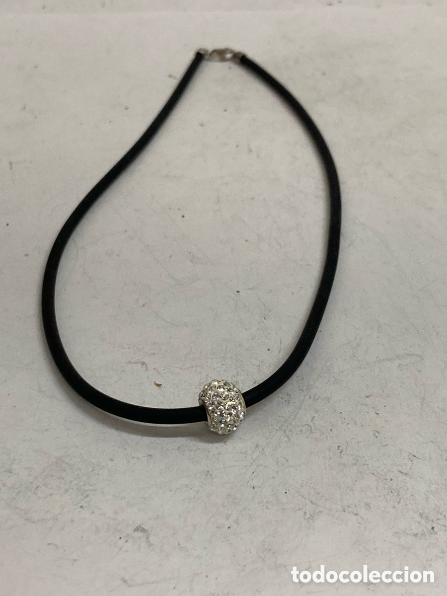 Joyeria: Collar de plata con colgante engastado CC64 - Foto 1