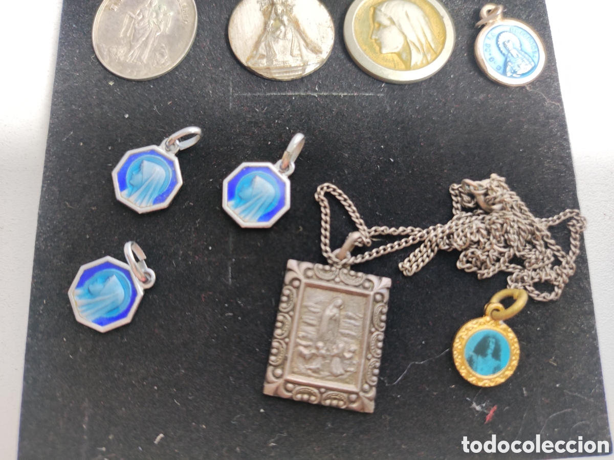 Joyeria: Lote de medallas peque&ntilde;as - Foto 3