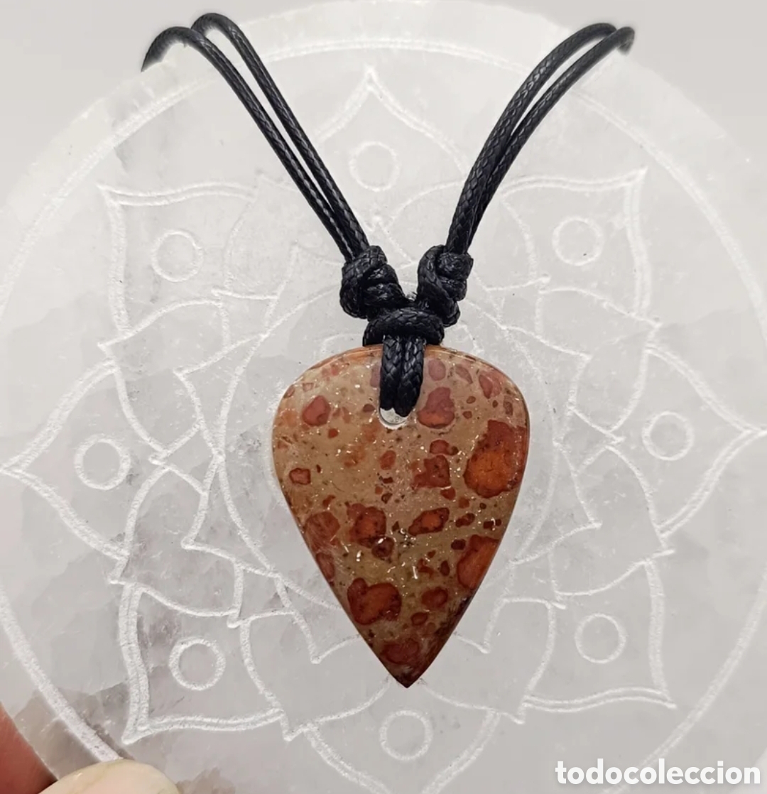 Joyeria: Collar mineral de jaspe asteroide - Foto 1