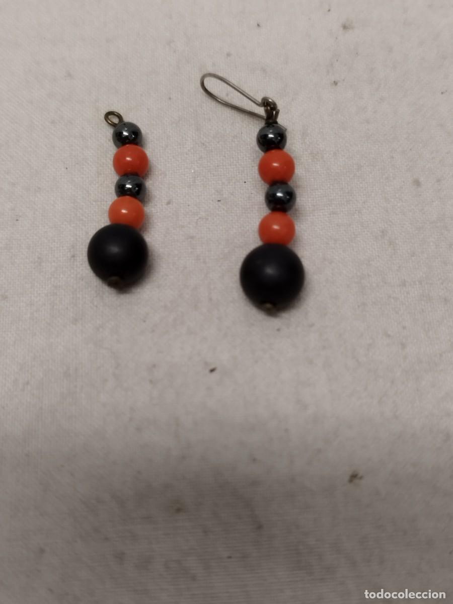 Joyeria: Antigua pareja de pendientes, uno a restaurar. - Foto 1